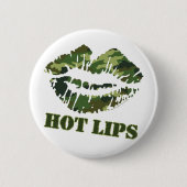 MASH Hot Lips Button (Vorderseite)
