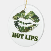 MASH Hot Lips Keramikornament (Links)