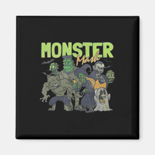 Mash Vintag Ghost Halloween Funny Magnet