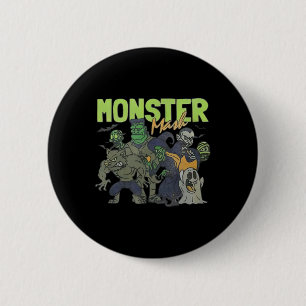 Mash Vintage Geist Halloween Lustig  Button