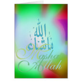 Masha Allah gratuliert (Vorne)