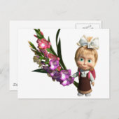 Masha Postkarte (Vorne/Hinten)