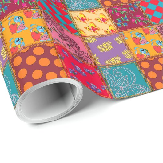 Masha und 3 Bären Geschenkpapier (Rolleneckpunkt)