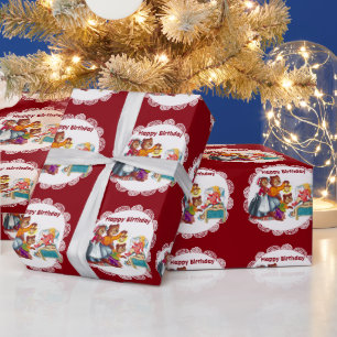 Masha und 3 Bären Geschenkpapier