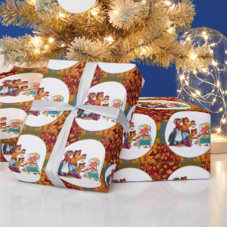 Masha und 3 Bären Geschenkpapier