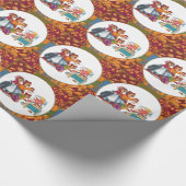 Masha und 3 Bären Geschenkpapier (Ecke)