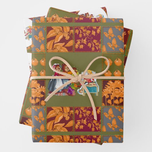 Masha und 3 Bären Geschenkpapier Set (Beispiel)