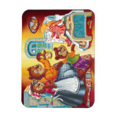 Masha und 3 Bären Magnet (Vertikal)