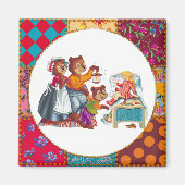 Masha und 3 Bären Magnet (Vorne)