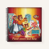 Masha und 3 Bären Notizblock (Vorderseite)