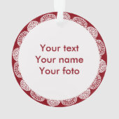 Masha und 3 Bären Ornament (Rückseite)