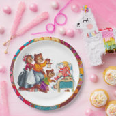 Masha und 3 Bären Pappteller (Party)