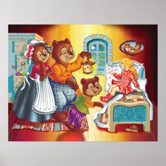 Masha und 3 Bären Poster (Vorne)