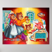 Masha und 3 Bären Poster (Vorne)