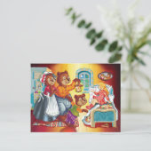 Masha und 3 Bären Postkarte (Stehend Vorderseite)