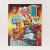 Masha und 3 Bären Puzzle (Vertikal)