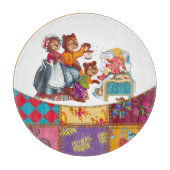 Masha und 3 Bären Schneidebrett (Vorderseite)