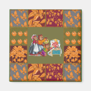 Masha und 3 Märchenbären Magnet