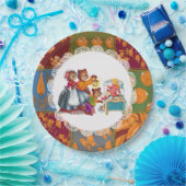 Masha und 3 Märchenbären Pappteller (Party)