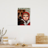Masha und der Bär Poster (Küche)