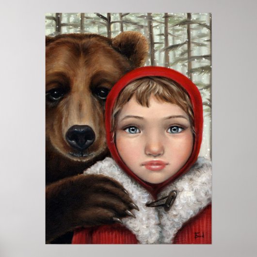 Masha und der Bär Poster (Vorne)