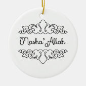Masha'allah Keramikornament (Vorne)