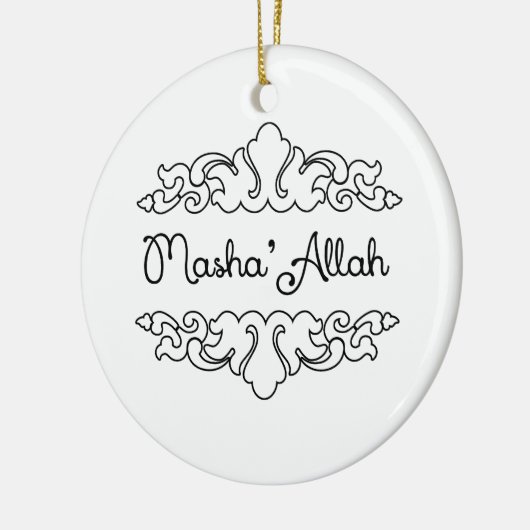 Masha'allah Keramikornament (Links)