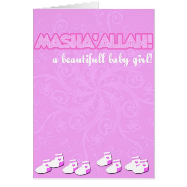 masha'Allahbaby Mädchen (Vorne)