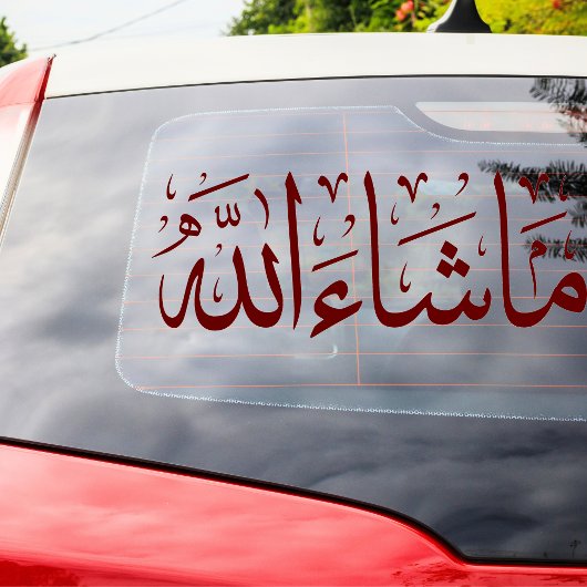 Mashallah Car Decal Fensteraufkleber