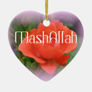 Mashallah islamische Rosenverzierung Keramikornament