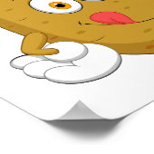 Mashed Potato Station Wedding Poster (Ecke)