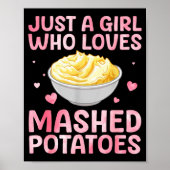 Mashed Tato Art For Women Girls Thanksgiving Mashe Poster (Vorne)