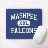 Mashpee - Falcons - hoch - Mashpee Massachusetts Mousepad (Mit Mouse)