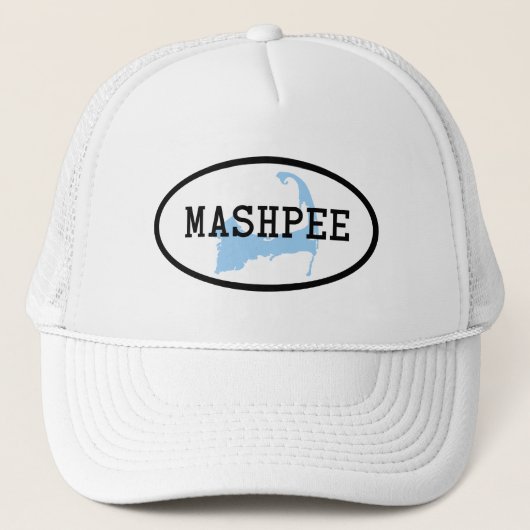 Mashpee Hut Truckerkappe (Vorderseite)