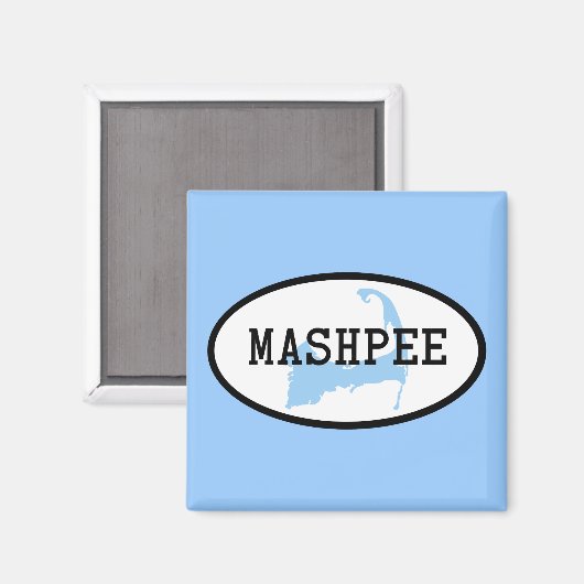 Mashpee Magnet (Vorderseite/Rückseite)