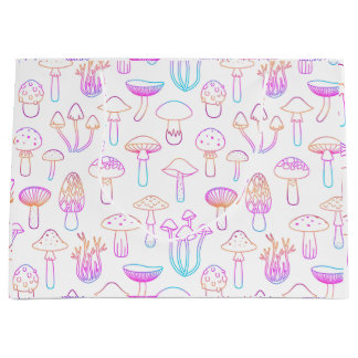 Mashroom gift bag große geschenktüte