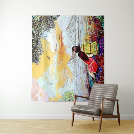 Masis Ararat Tapestry Wandteppich (Beispiel)