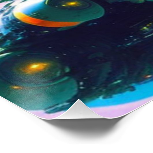 Masive spaceship poster (Ecke)