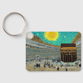 Masjid al-Haram, Mekka, Saudi-Arabien auf einem Sc Schlüsselanhänger (Rückseite)