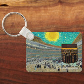 Masjid al-Haram, Mekka, Saudi-Arabien auf einem Sc Schlüsselanhänger (Rückseite)