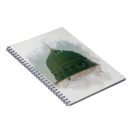 Masjid An-Nabawi Aquarellbild Islamische P Notizblock (Rechte Seite)