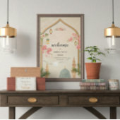 Masjid An-Nabawi - Begrüßungszeichen Acrylschild