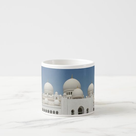 Masjid Sheik Zayed Grand Mosque UAE Abu Dhabi Espressotasse (Vorderseite)