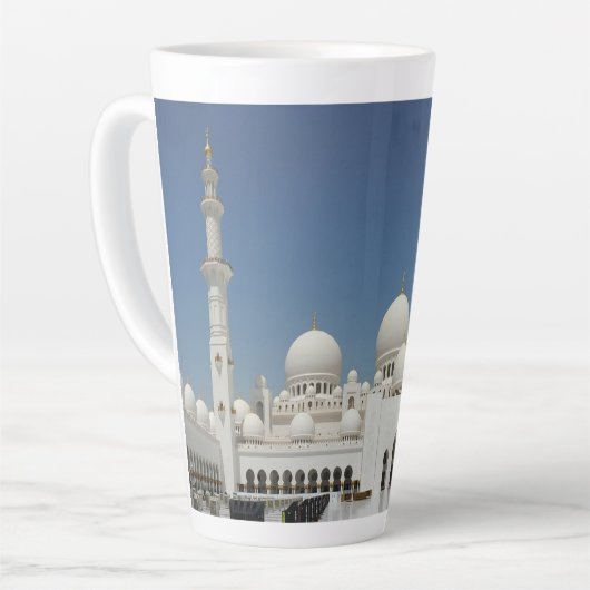 Masjid Sheik Zayed Grand Mosque UAE Abu Dhabi Milchtasse (Linke Ecke)