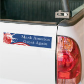Mask America Great Again Autoaufkleber (Auf Lkw)