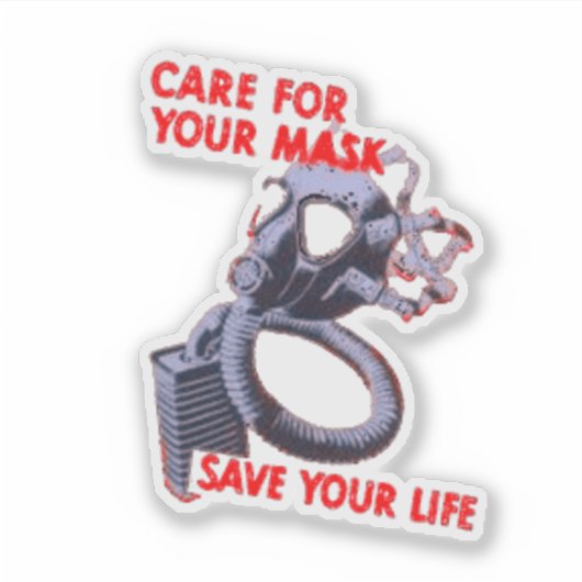 MASK AUFKLEBER (Vorderseite)