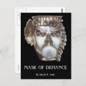 MASK DER DEFIANCE-Postkarte Postkarte (Vorne/Hinten)