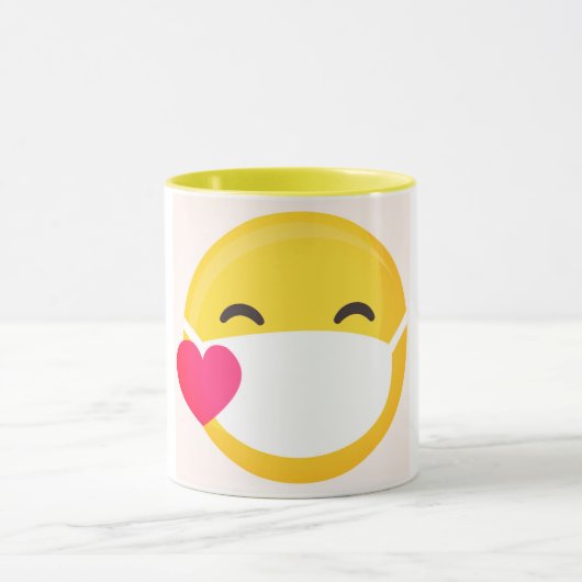 Mask Emoji Tasse (Zentrum)
