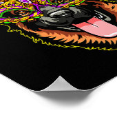 Mask German Shepherd Poster (Ecke)
