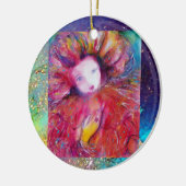 MASK IN ROT, Monogramm Keramikornament (Links)